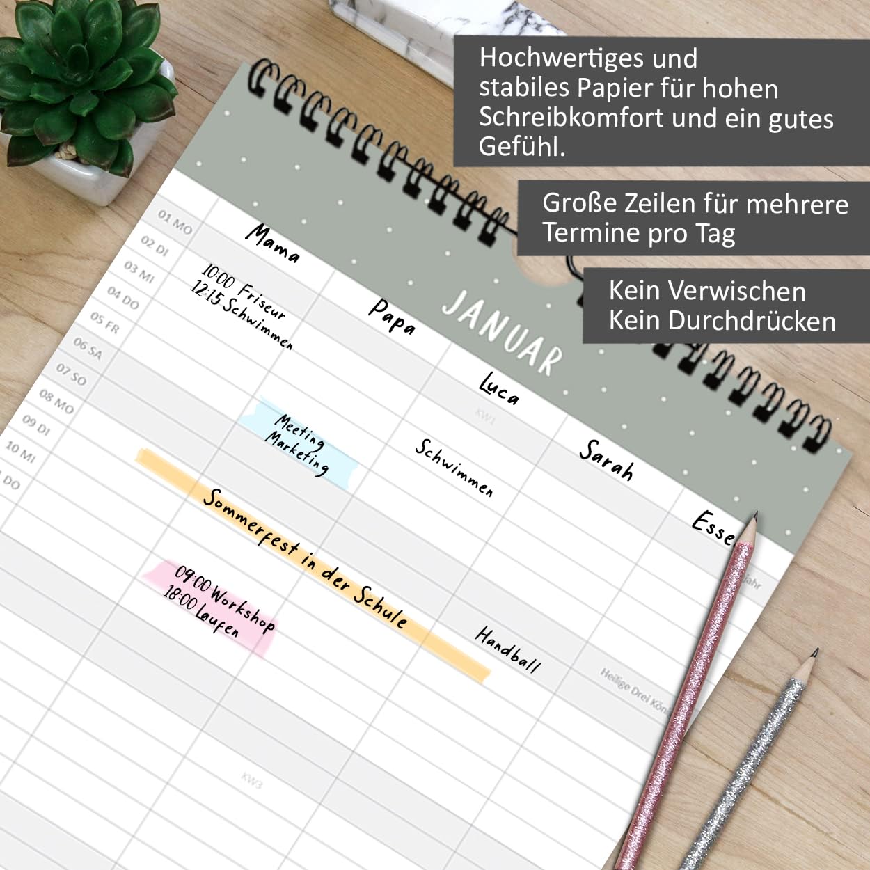 gr-tz-verlag-familienkalender-2024-wandkalender-5-spalten-blattgold-19-x-32-cm image 4