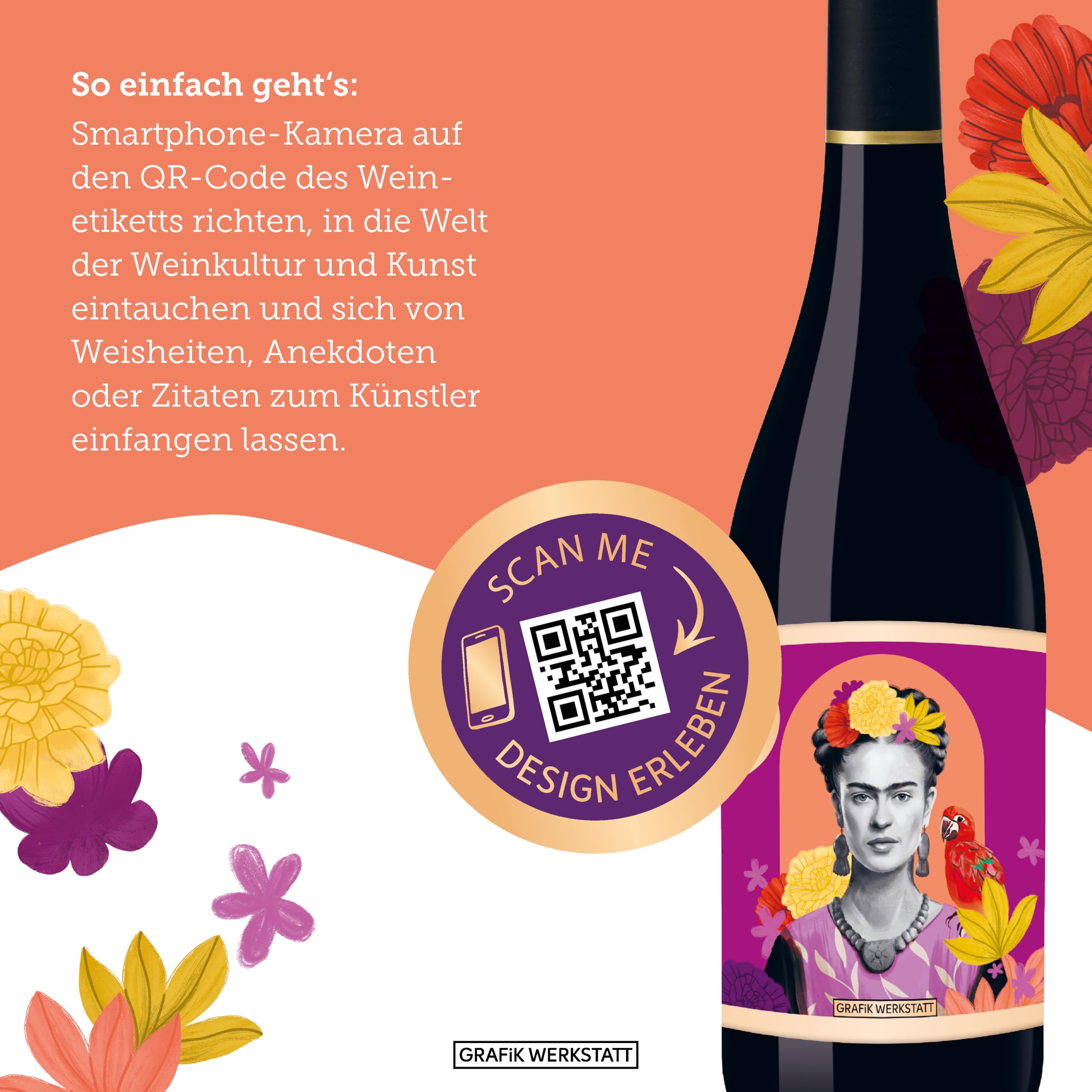grafik-werkstatt-genuss-design-rotwein-frida-kahlo image 4