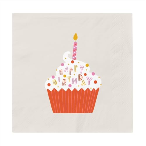 grafik-werkstatt-servietten-happy-birthday-gelb-12-5x12-5-cm-20-st-ck image 2