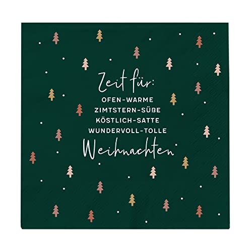 grafik-werkstatt-servietten-zeit-f-r-weihnachten-12-5-x-12-5-cm-rot-20-st-ck image 2