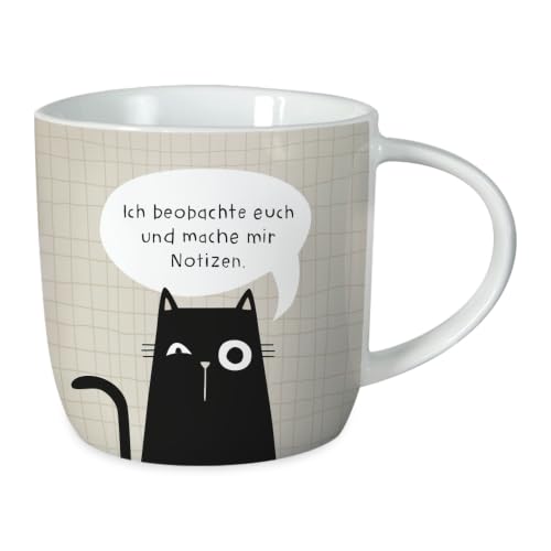 grafik-werkstatt-kaffeetasse-ich-beobachte-euch-porzellan-300-ml image 3