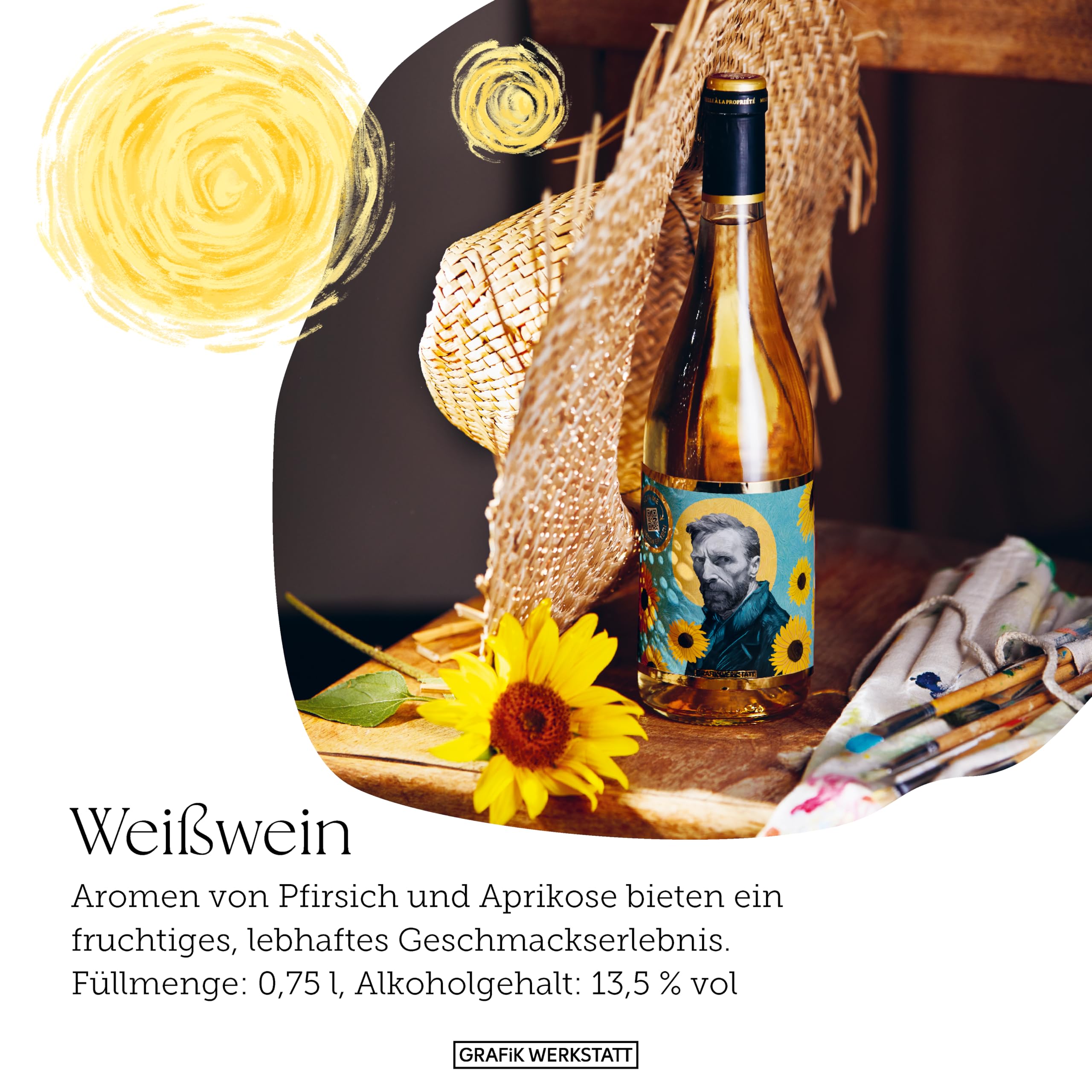 grafik-werkstatt-vincent-van-gogh-wei-wein-weinflasche-chardonnay-genuss-design image 3
