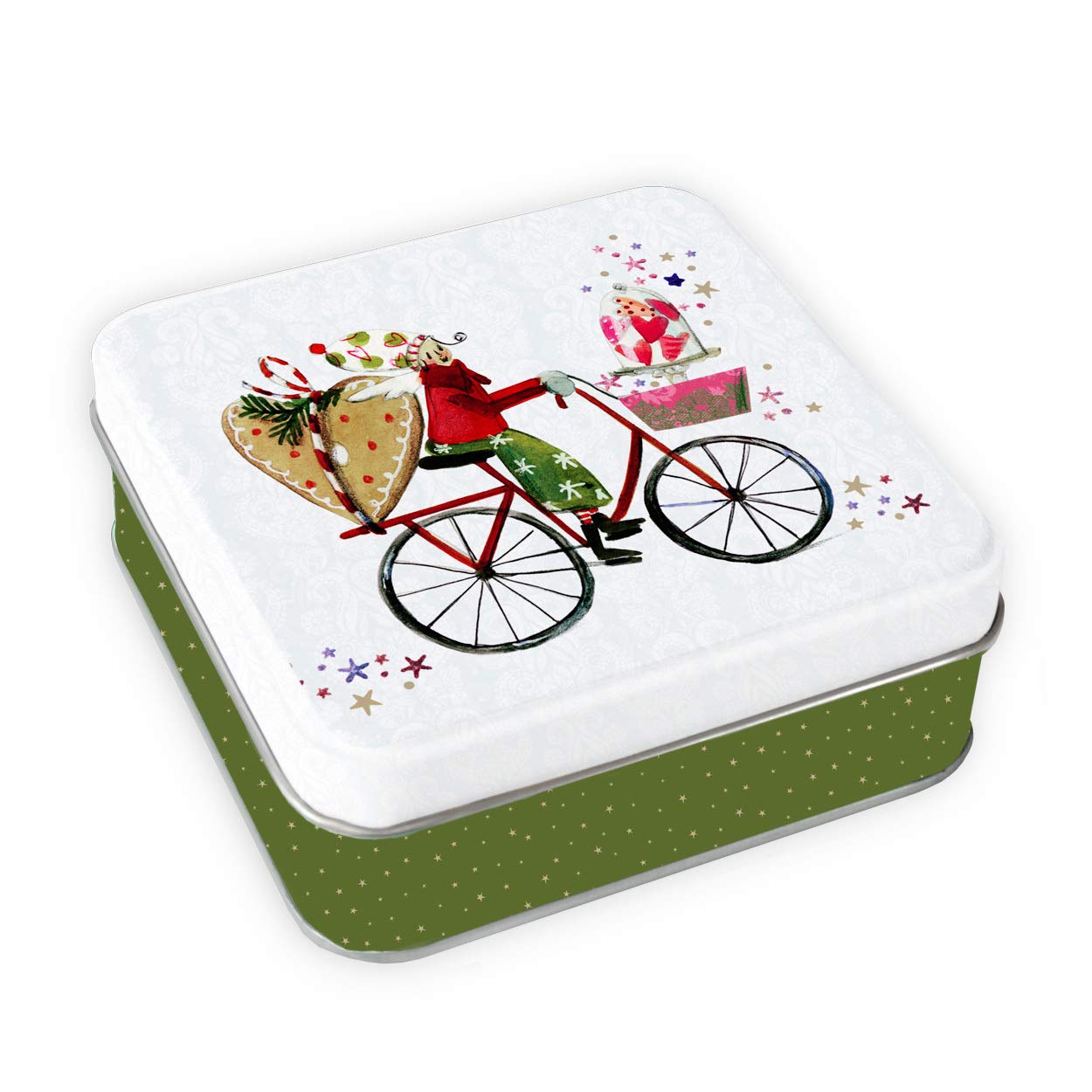gr-tz-verlag-geschenkdose-weihnachtsfahrrad-blechdose-weihnachten-klein-mit-deck image 1