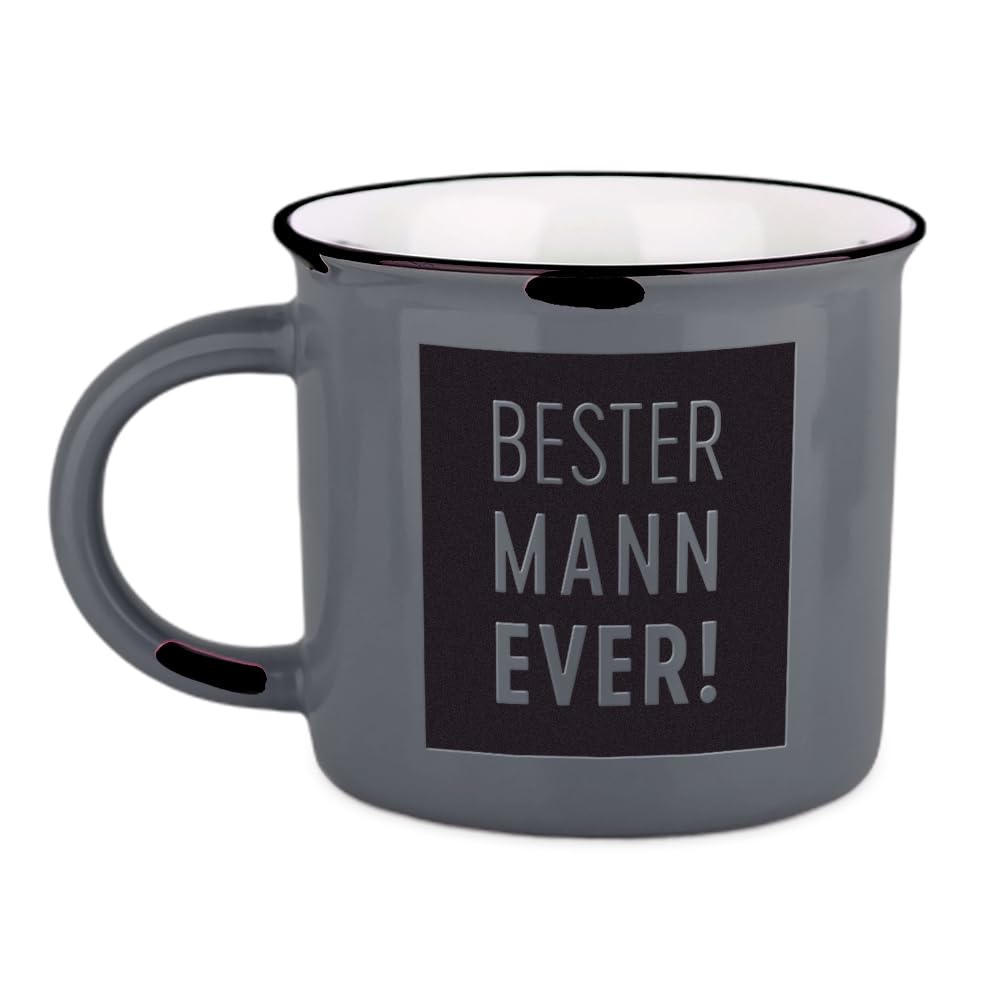 grafik-werkstatt-vintage-becher-keramik-bester-mann-ever-400-ml image 1