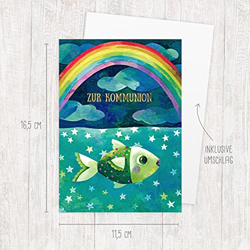 gr-tz-verlag-2er-set-kommunionkarten-goldfolienpr-gung-klappkarten-mit-umschlag image 7