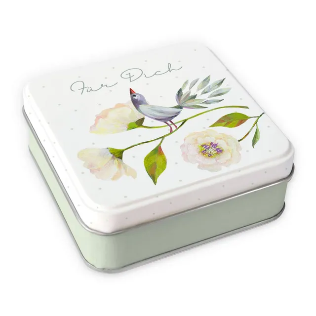 gr-tz-verlag-geschenkdose-f-r-dich-mini-blech-geschenkbox-quadratisch-mit-deckel image 1