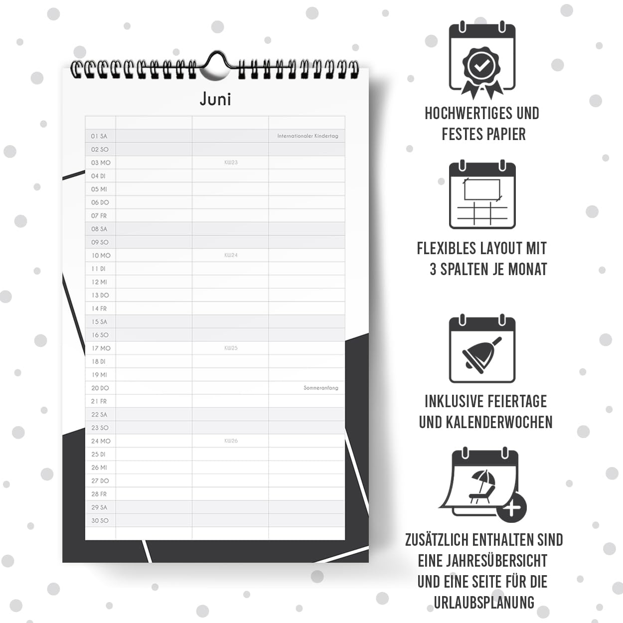 gr-tz-verlag-wandkalender-f-r-zwei-3-spalten-19-x-32-cm-schwarz-wei-edition image 2