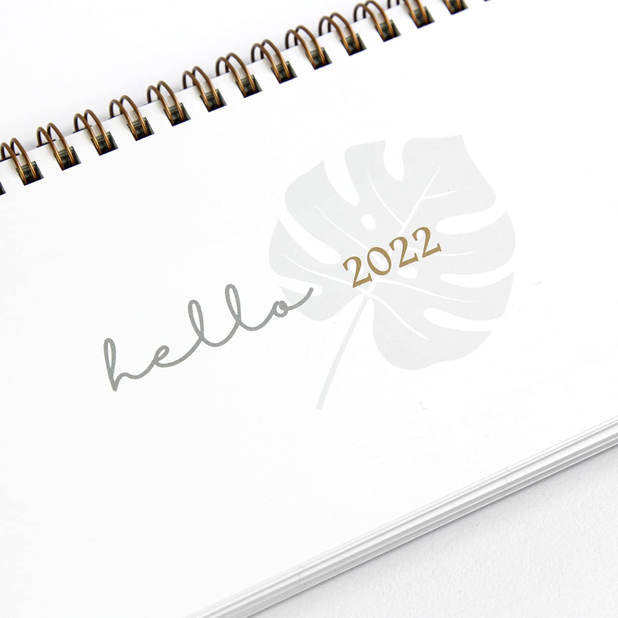 gr-tz-verlag-wochenplaner-tischkalender-quer-32-x-10-5-cm-bl-tter-design-mit-gol image 5
