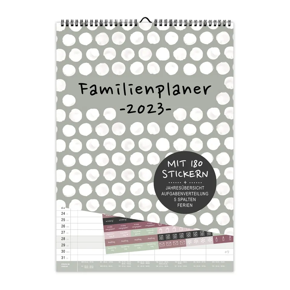 gr-tz-verlag-familienplaner-2024-5-spalten-din-a3-wandkalender-mit-stickern image 1