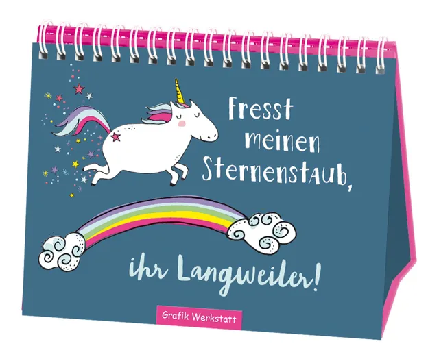 grafik-werkstatt-fresst-meinen-sternenstaub-ihr-langweiler-spiralbuch image 1