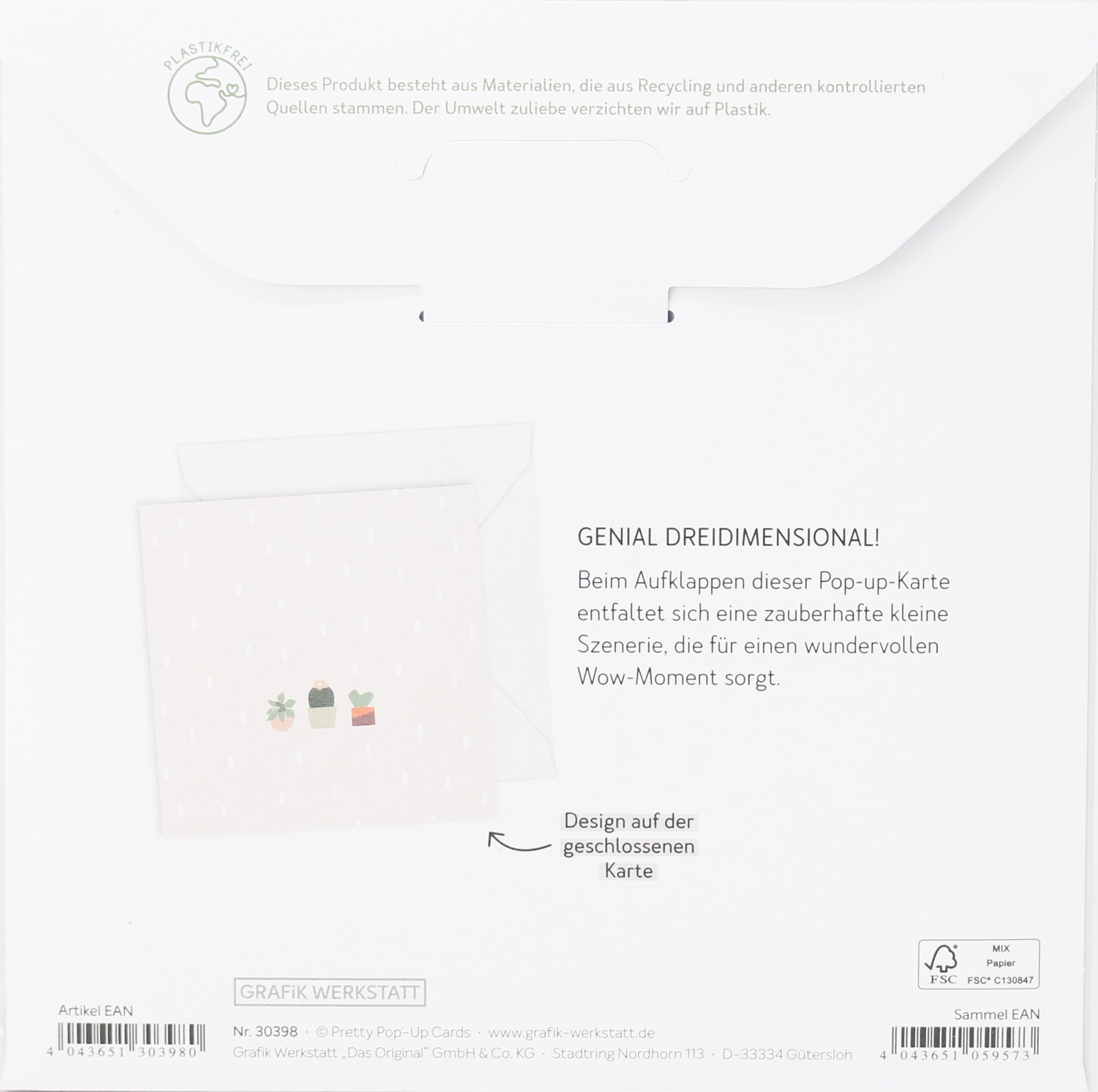 grafik-werkstatt-pretty-pop-up-karte-lass-es-dir-gut-gehen-14-x-14-cm image 3