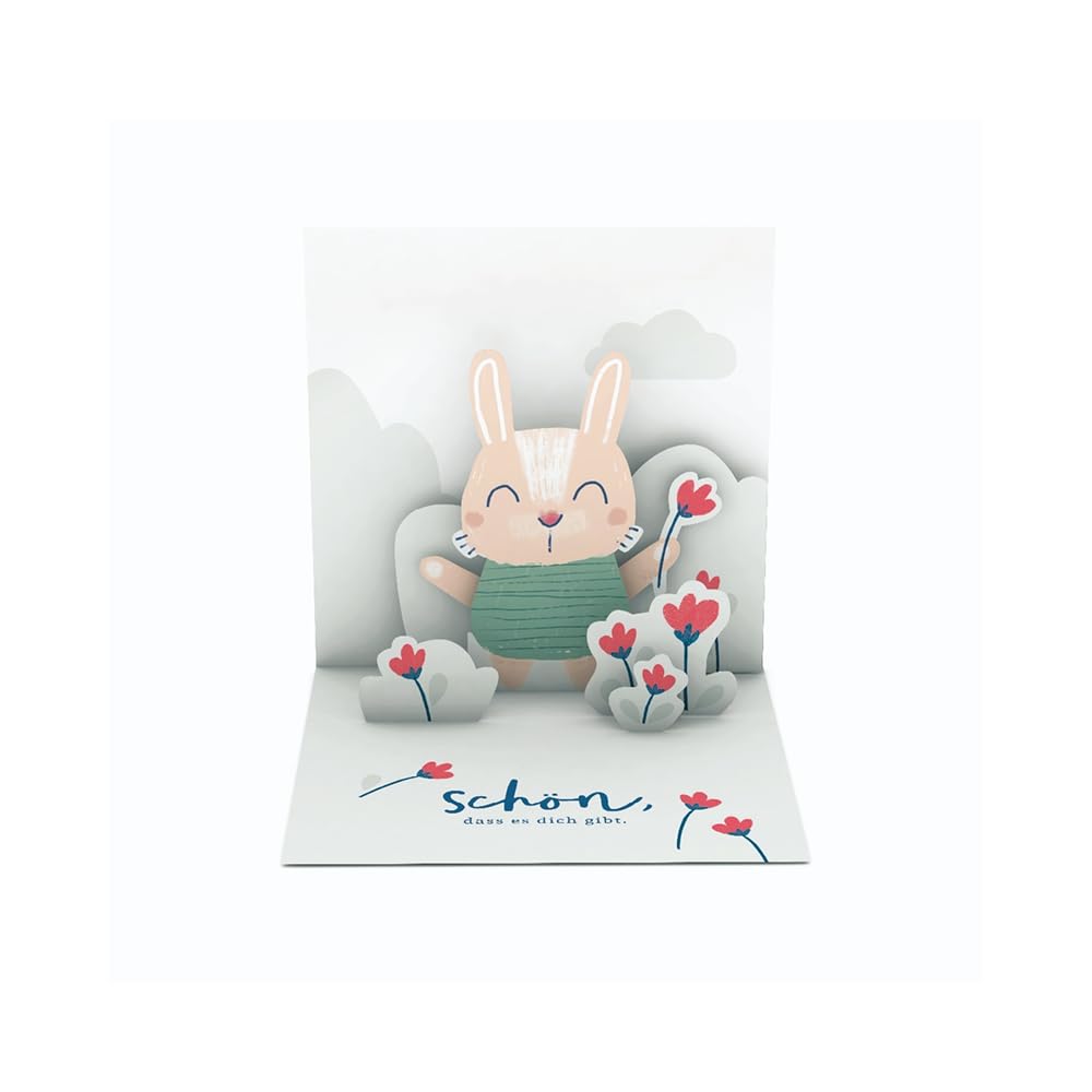 grafik-werkstatt-pretty-pop-up-karte-sch-n-dass-es-dich-gibt-3d-dankeskarte-14-x image 1