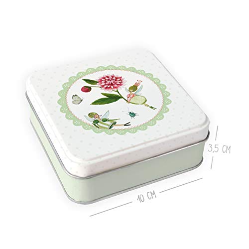 gr-tz-verlag-geschenkdose-blumenelfen-blechdose-klein-quadratisch-mit-deckel image 5