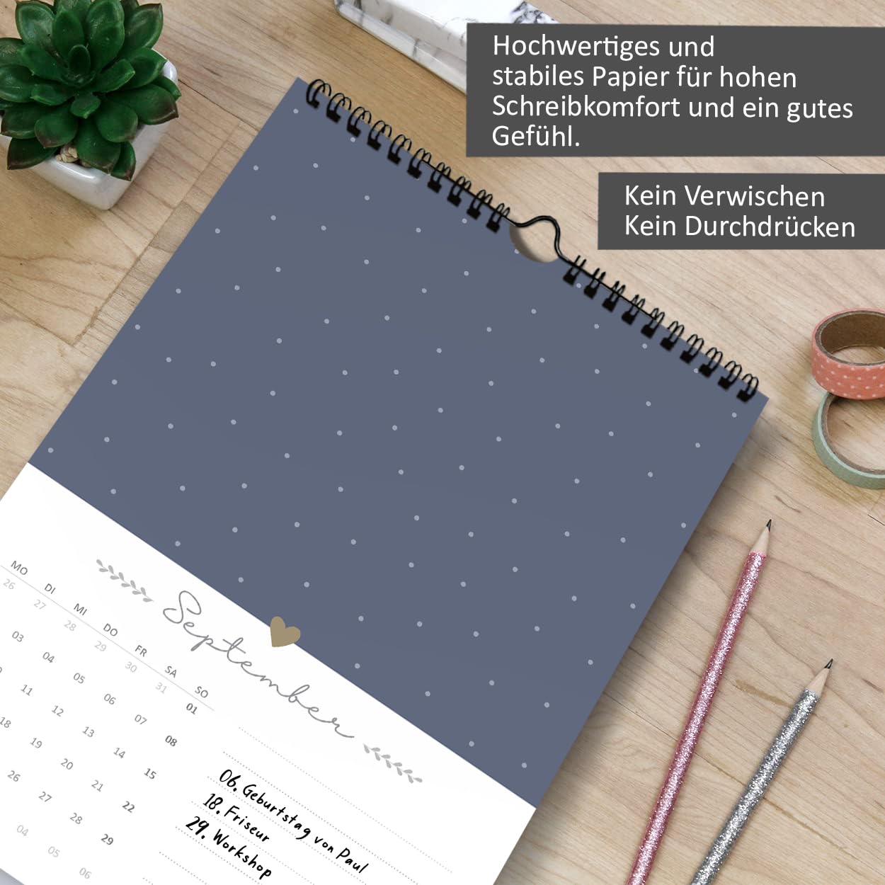 gr-tz-verlag-bastelkalender-2024-a4-wandkalender-blattgold-fotokalender-zum-selb image 4