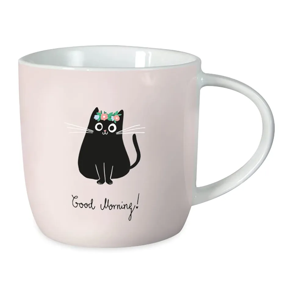 grafik-werkstatt-kaffeetasse-good-morning-300-ml-porzellan-creme image 1