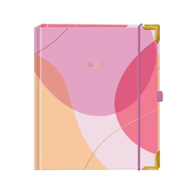 grafik-werkstatt-classic-line-terminplaner-a5-premium-2027-kreise-hardcover image 1