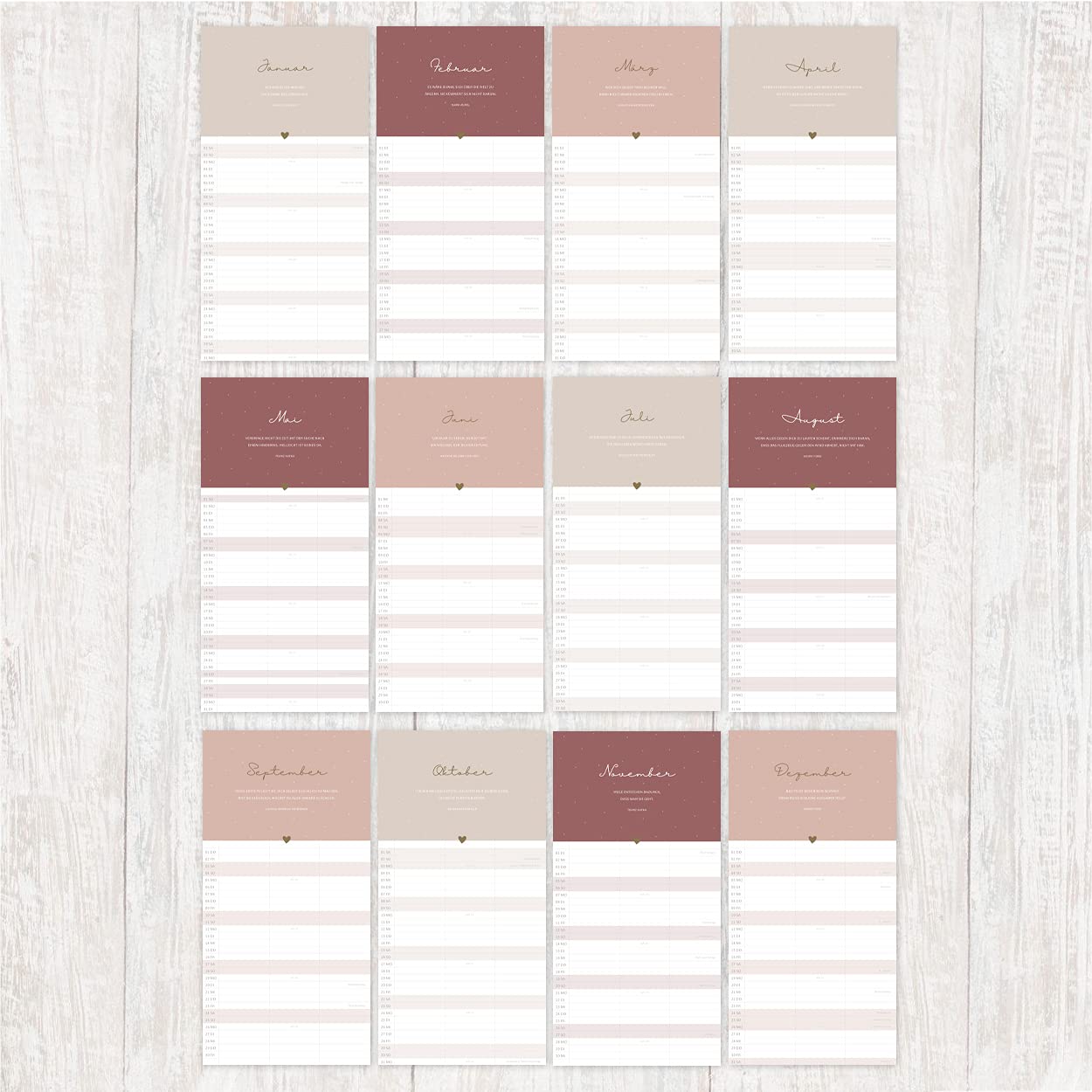 gr-tz-verlag-planer-f-r-zwei-paar-wandkalender-22-x-44-cm-hochformat image 5