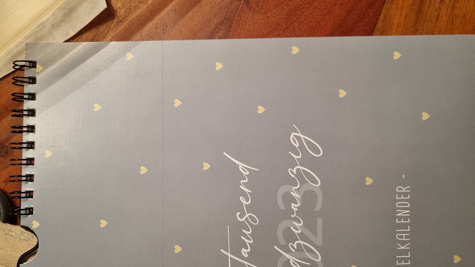 Wunderschön mit Goldfolie