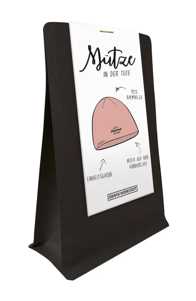 grafik-werkstatt-m-tze-beste-mama-der-welt-blau-standard-unisex image 1