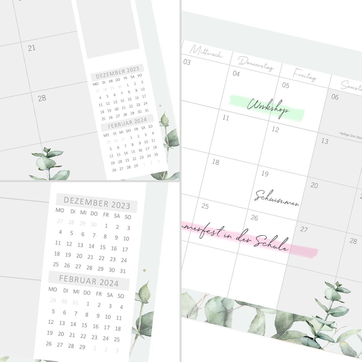 gr-tz-verlag-monatskalender-wandkalender-a4-quer-familienplaner-f-r-paare-und-fa image 5