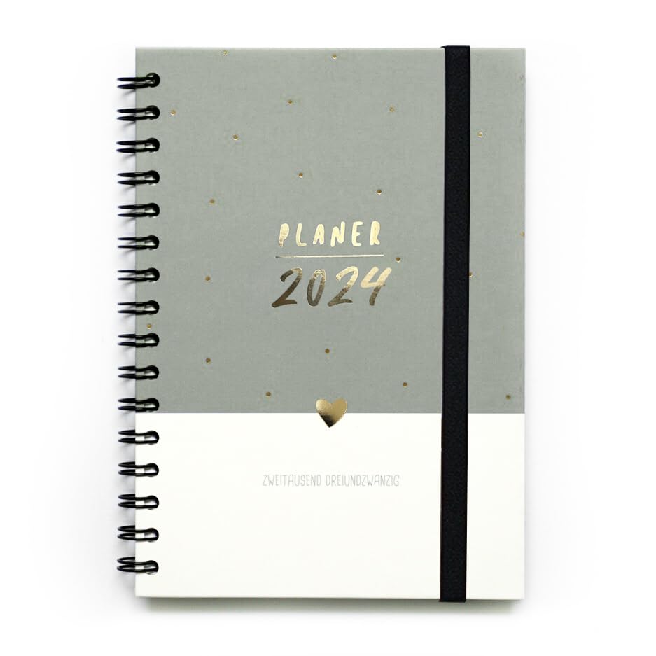 gr-tz-verlag-kalender-2024-buchkalender-a5-1-woche-2-seiten-ringbuch-gold image 5