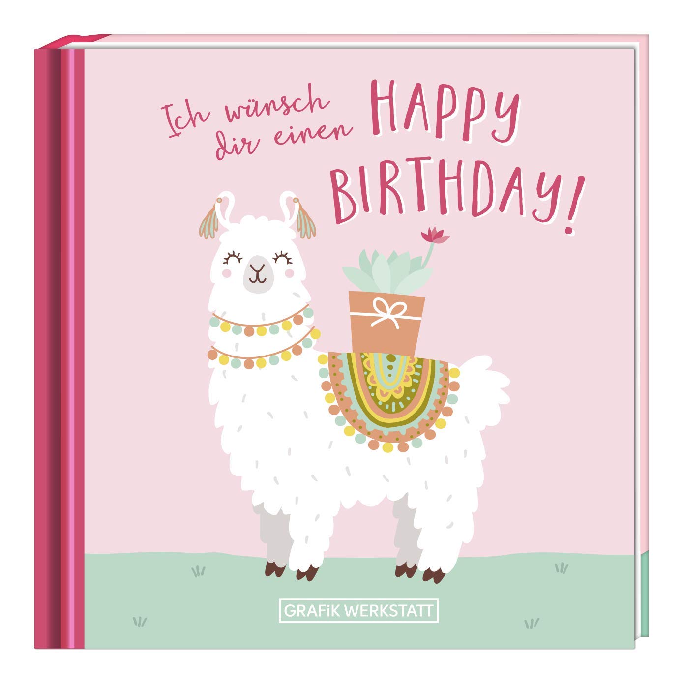 grafik-werkstatt-minibuch-happy-birthday-geschenkbuch image 1