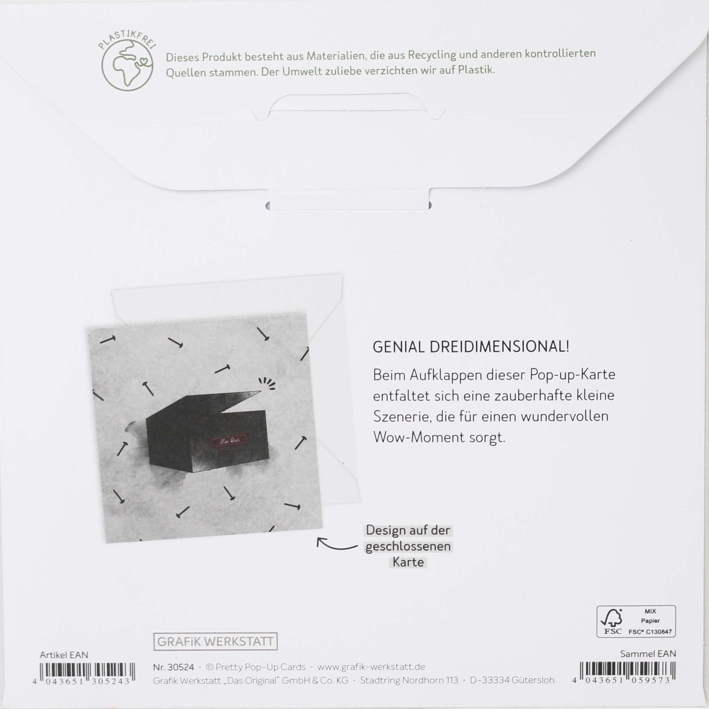 grafik-werkstatt-pretty-pop-up-karte-f-r-dich-14x14-cm image 3