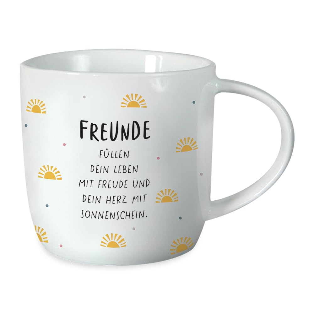 grafik-werkstatt-kaffeetasse-freunde-porzellan-300-ml-12-x-9-5-cm image 1
