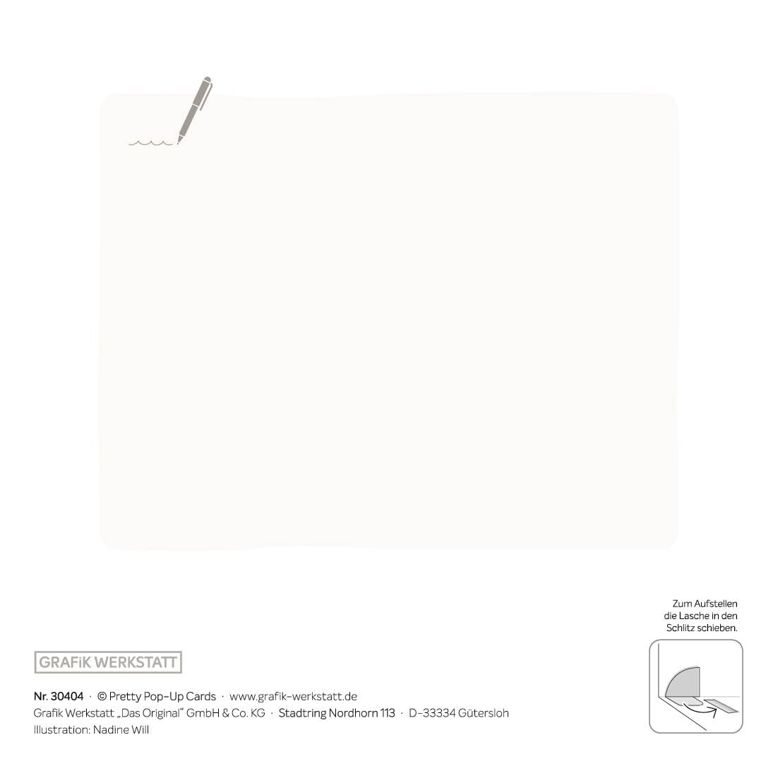 grafik-werkstatt-pretty-pop-up-karte-zur-hochzeit-die-besten-w-nsche-3d-karte-14 image 4