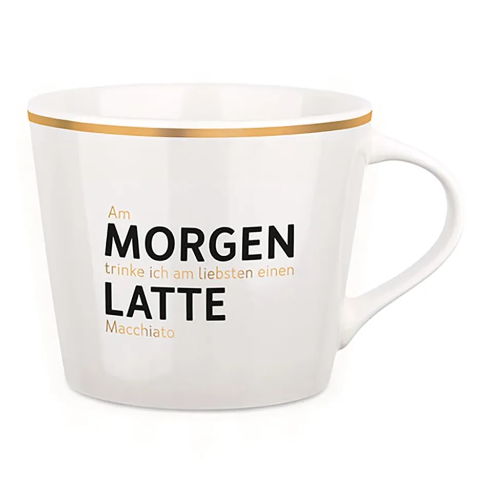 grafik-werkstatt-schreibkram-manufaktur-tasse-am-morgen-porzellan-420-ml-echtgol image 1