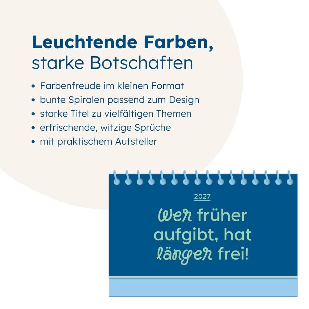 grafik-werkstatt-mini-kalender-colour-up-2027-wer-fr-her-aufgibt-hat-l-nger-frei image 6