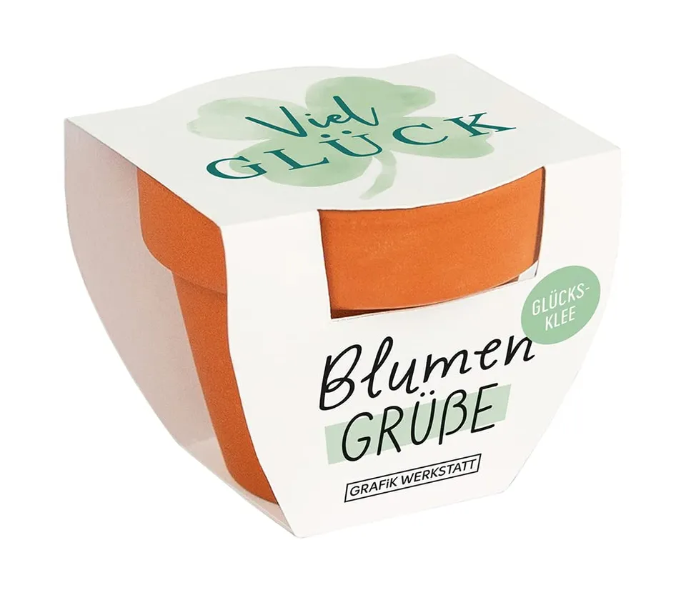 grafik-werkstatt-blumengr-e-mini-terrakotta-t-pfchen-gl-cksklee-viel-gl-ck image 1