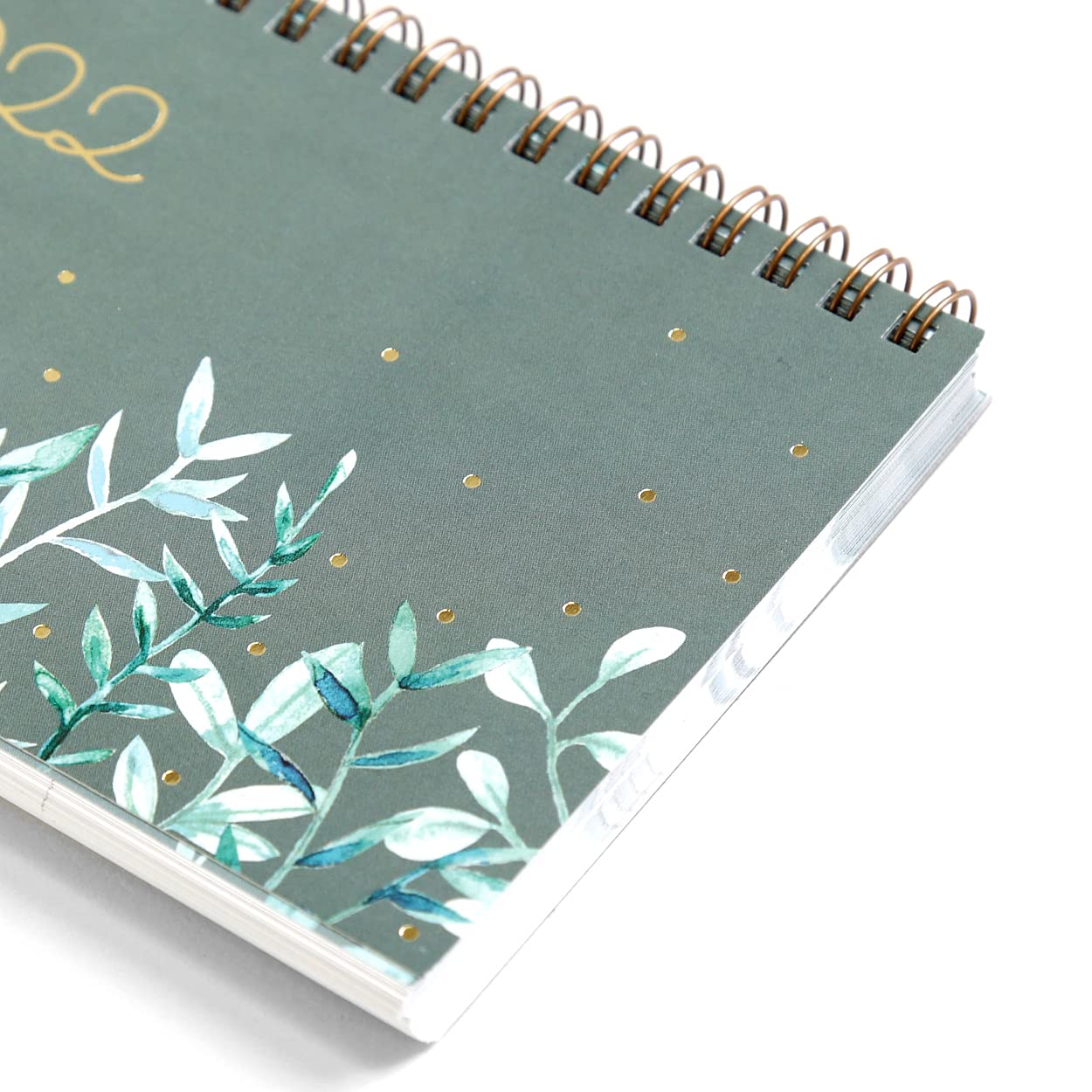gr-tz-verlag-tischkalender-wochenplaner-2022-querformat-goldfolie-32x10-5-cm image 8