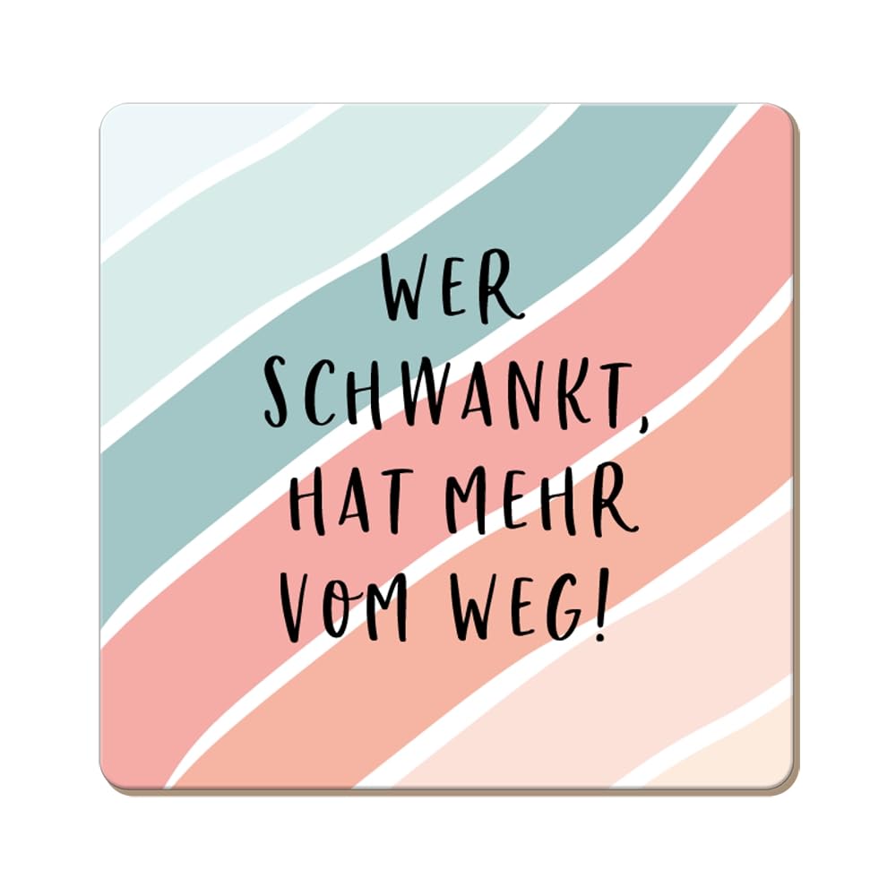 grafik-werkstatt-untersetzer-kork-wer-schwankt-hat-mehr-vom-weg-9-5-cm image 1