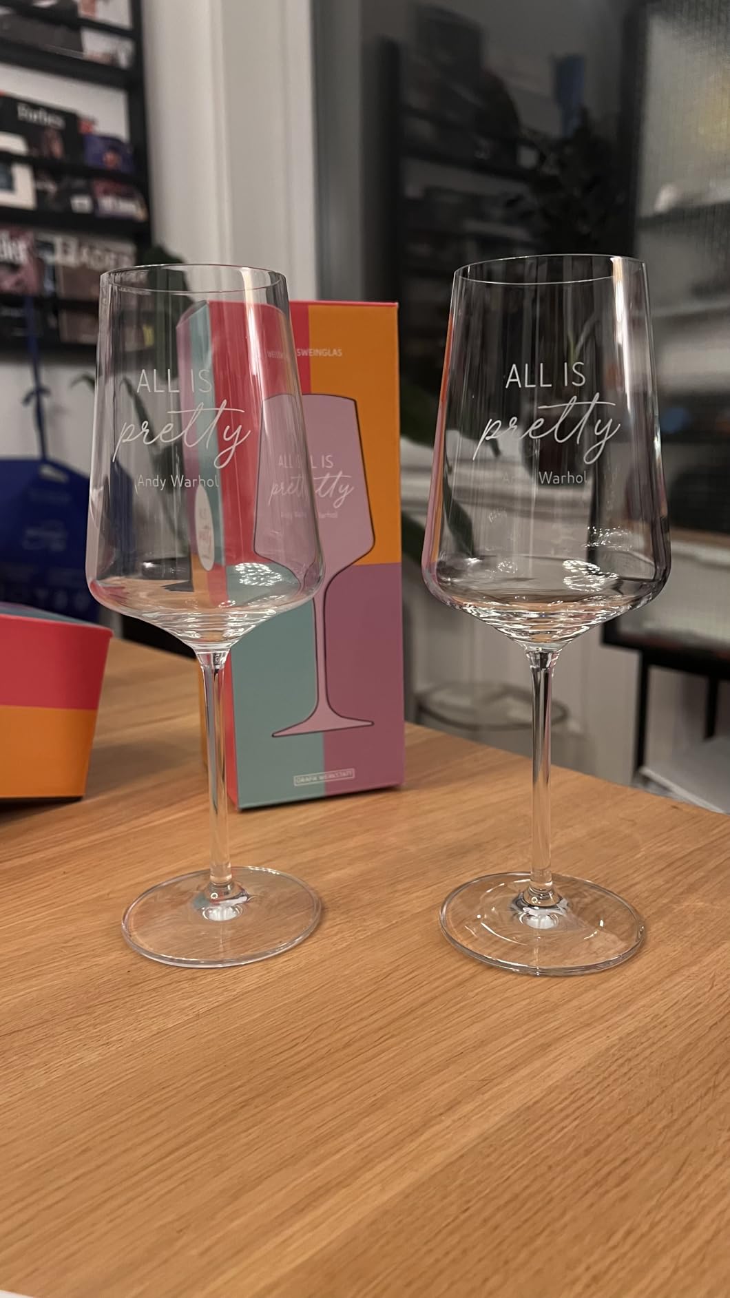 Pop-Art Lieblingsglas