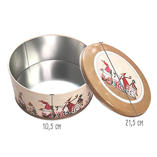 gr-tz-verlag-pl-tzchendose-weihnachtsleckereien-runde-keksdose-aus-blech-rot-bra image 8