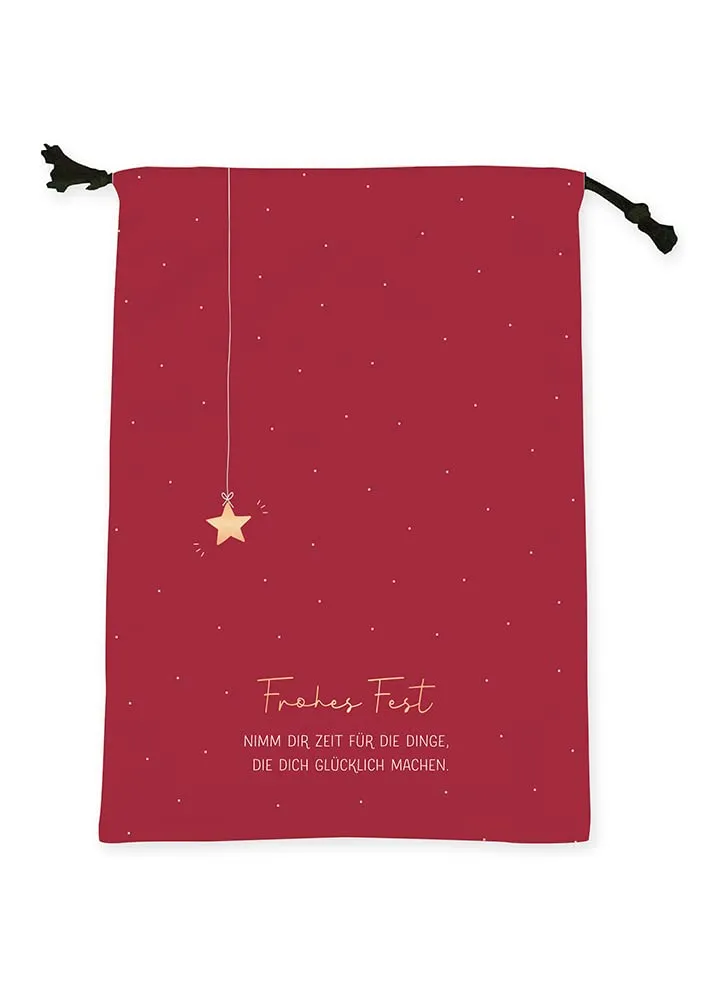 grafik-werkstatt-geschenkbeutel-weihnachten-baumwolle-frohes-fest-42-x-35-x-25-c image 1