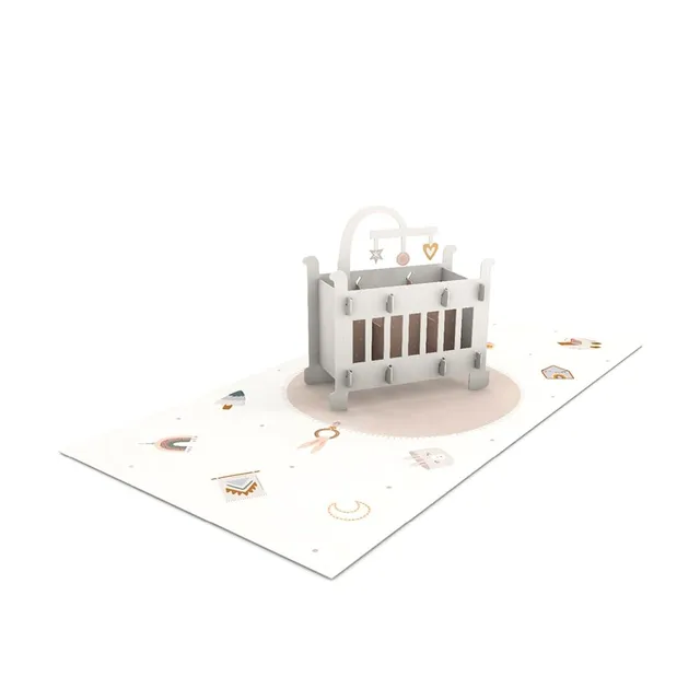grafik-werkstatt-pretty-pop-up-karte-3d-zur-geburt-14x14-cm image 1