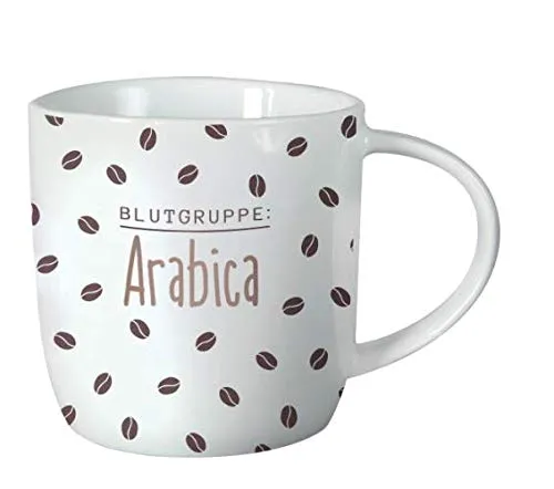 grafik-werkstatt-61424-kaffeetasse-mit-spruch-blutgruppe-arabica-porzellan-tasse image 1
