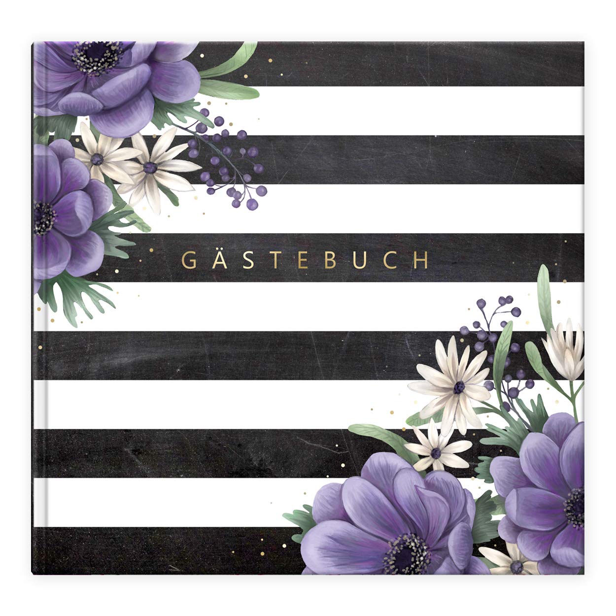 gr-tz-verlag-modernes-g-stebuch-hochzeit-geburtstag-taufe-gold-120-seiten-21-x-2 image 1
