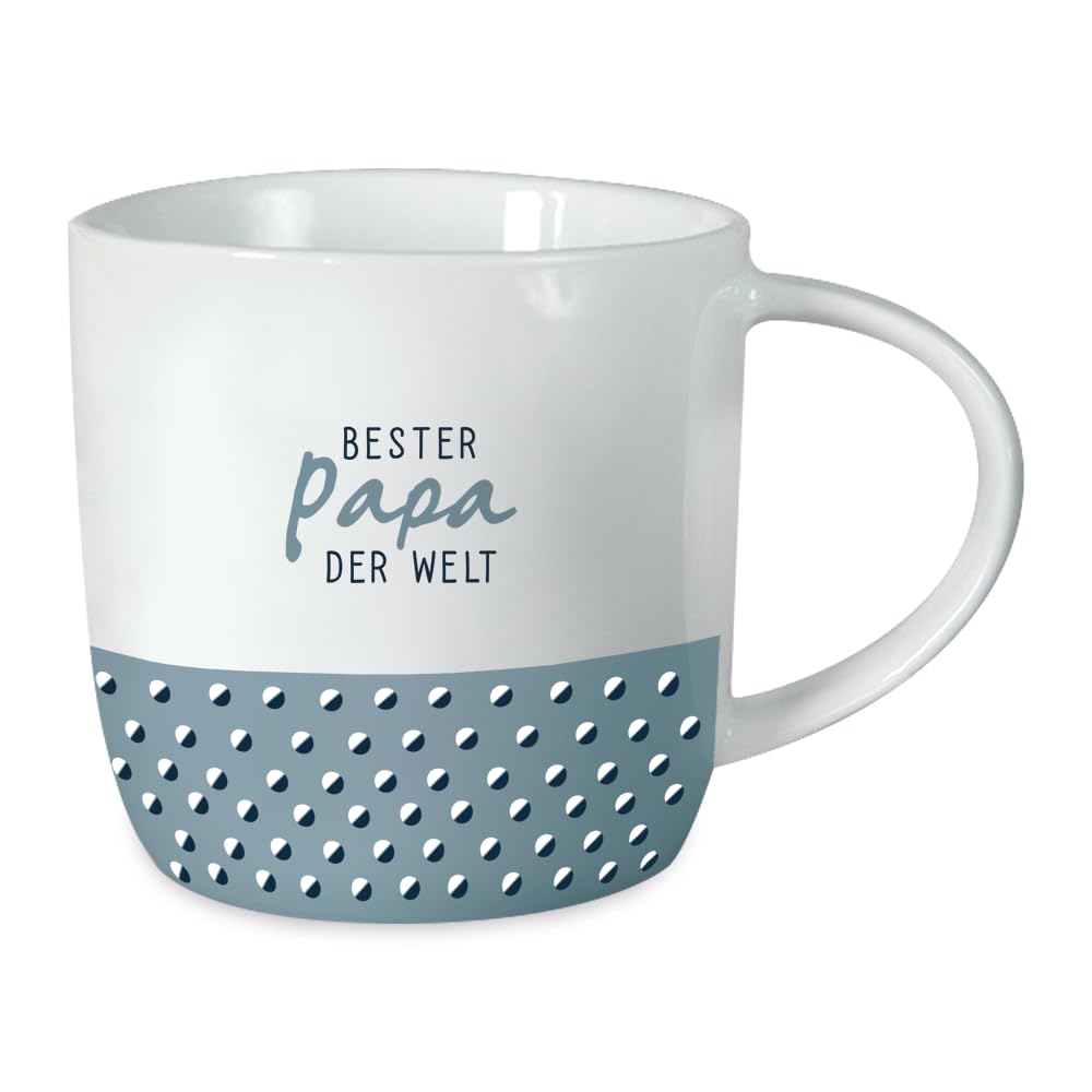 grafik-werkstatt-porzellan-tasse-bester-papa-der-welt-kaffeetasse-300-ml image 1