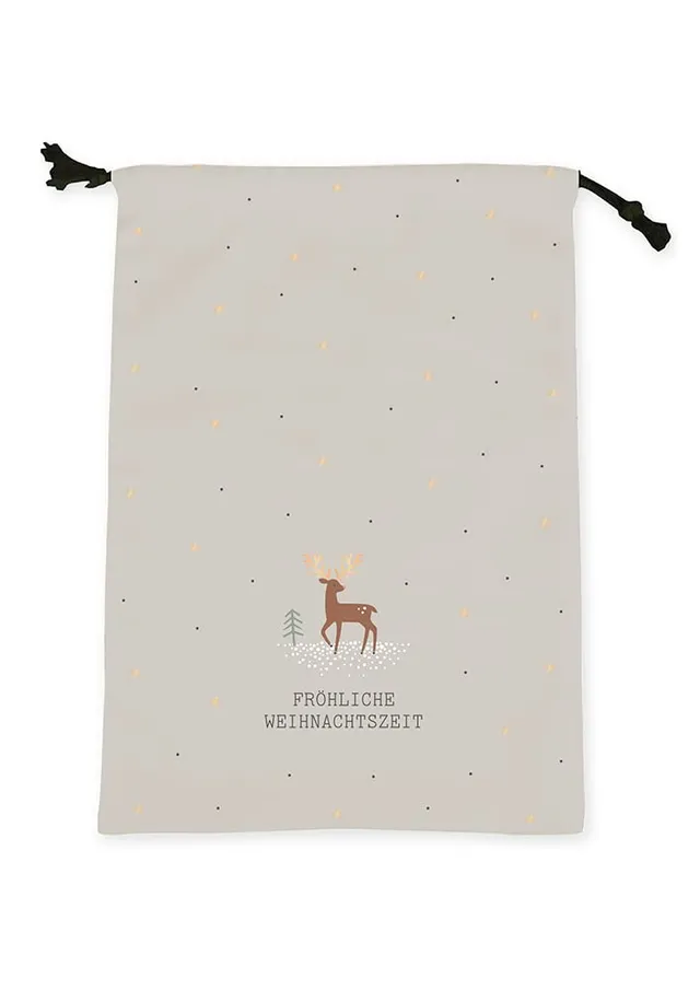 grafik-werkstatt-geschenkbeutel-weihnachten-baumwolle-fr-hliche-weihnachtszeit image 1