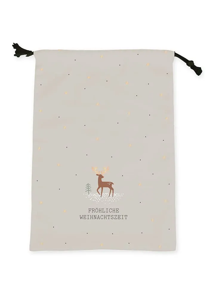 grafik-werkstatt-geschenkbeutel-weihnachten-baumwolle-fr-hliche-weihnachtszeit image 1