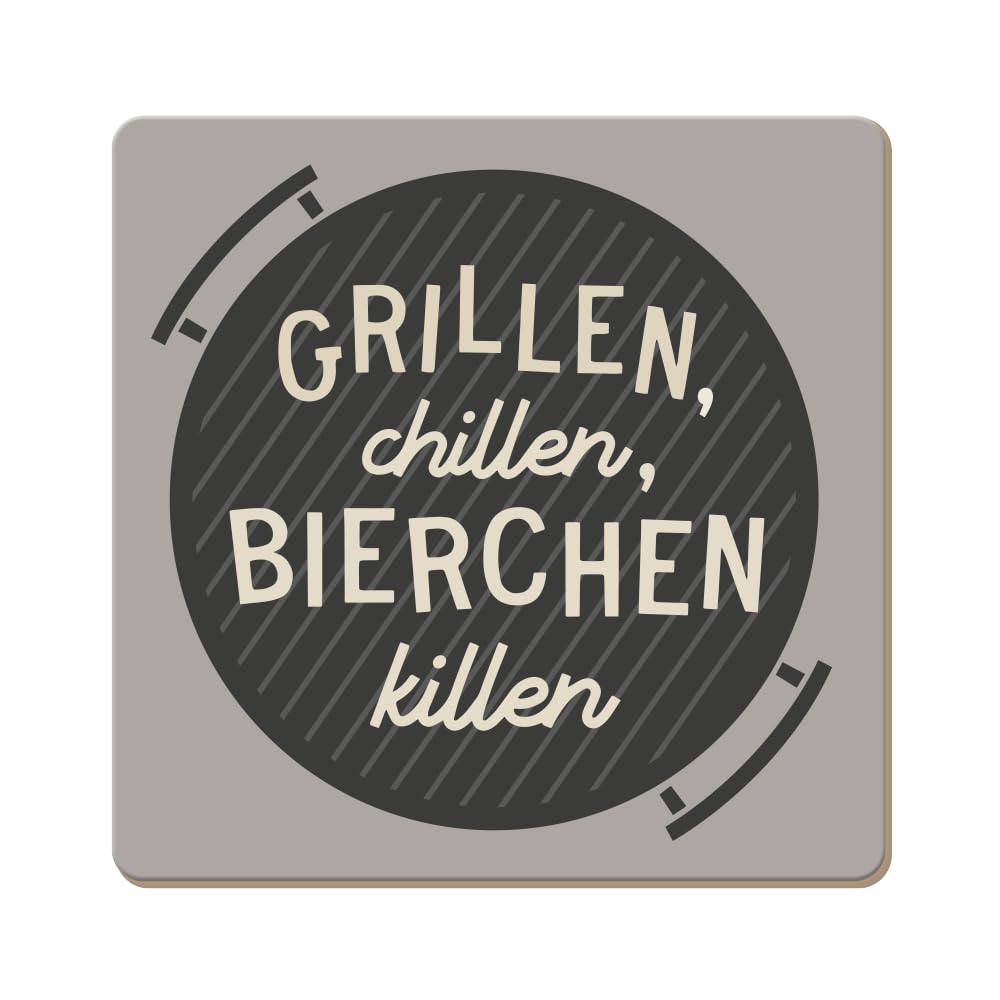 grafik-werkstatt-untersetzer-kork-grillen-9-5-cm-bunt image 1