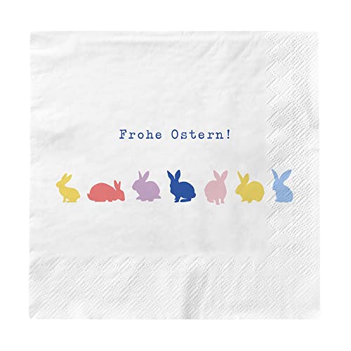 grafik-werkstatt-papier-servietten-ostermotiv-frohe-ostern-16-5-x-16-5-cm-20-st- image 2