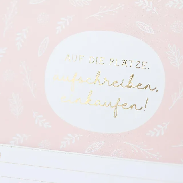 grafik-werkstatt-magnet-block-auf-die-pl-tze-mit-goldveredelung-einkaufsliste-50 image 1