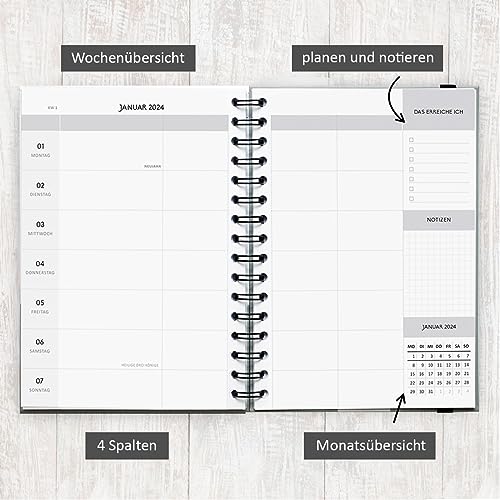 gr-tz-verlag-terminplaner-organizer-2024-a5-1-woche-2-seiten-ringbuch image 8
