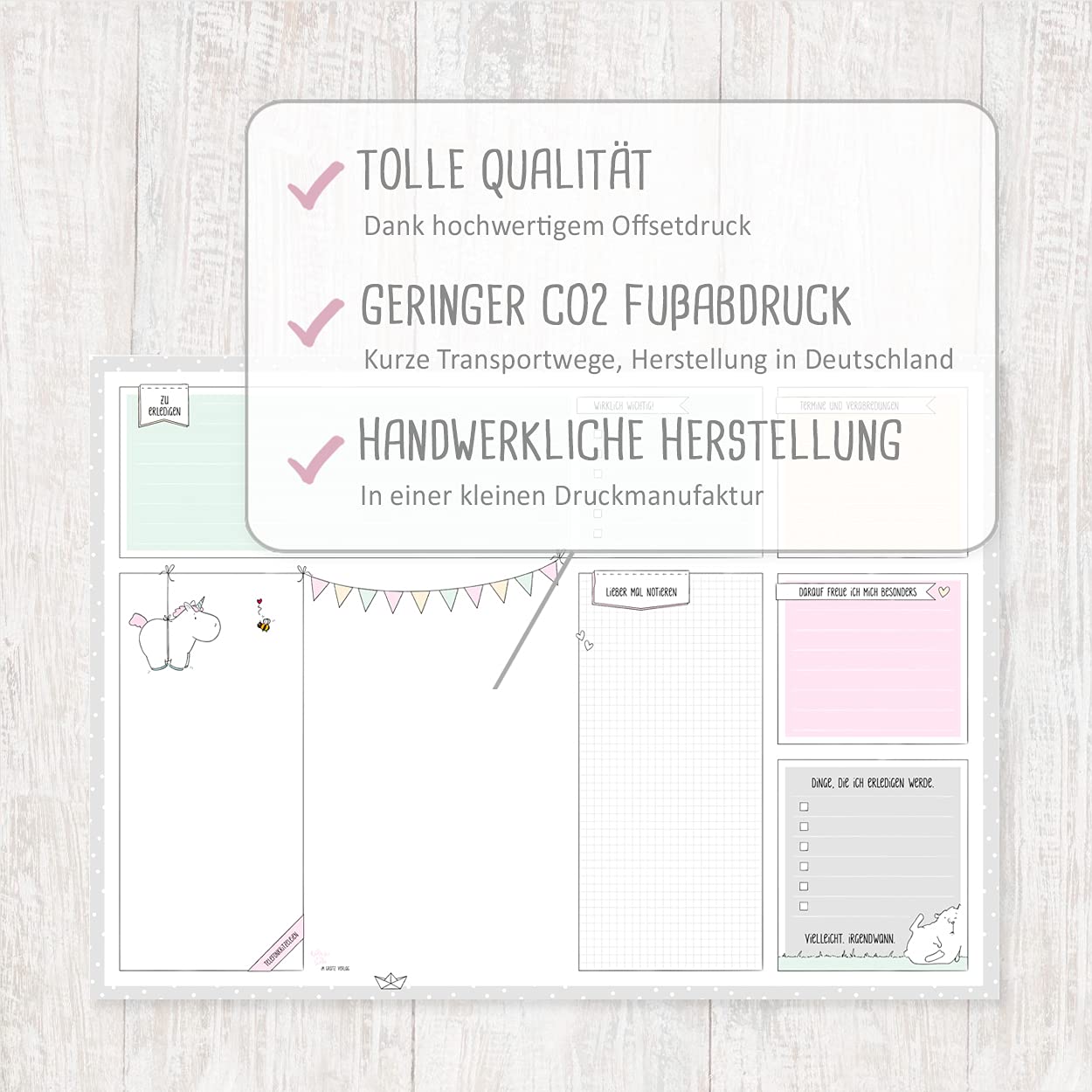 gr-tz-verlag-schreibtischunterlage-einhorn-katz-und-tinte-din-a2-30-blatt image 6
