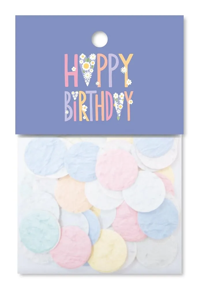 grafik-werkstatt-blumenkonfetti-happy-birthday-samen-konfetti-blau image 1