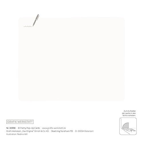 grafik-werkstatt-pretty-pop-up-karte-lass-es-dir-gut-gehen-14-x-14-cm image 8